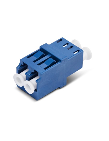 Acoplador de Fibra Óptica LC a LC Monomodo Dúplex - Acoplador de Fibra LC/UPC Monomodo para Panel de Parcheo - Acoplador Monomod