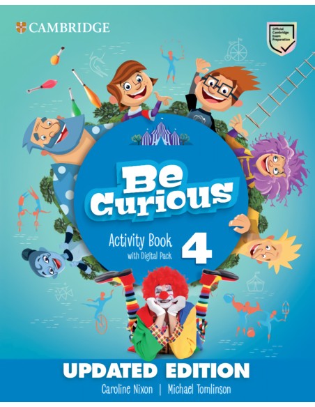 Be Curious Level 4 Activity Book with Home Booklet and Digital Pack Updated