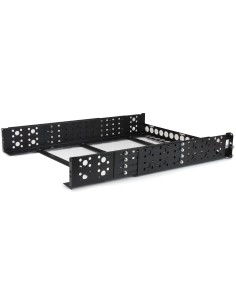 Carriles para Rack de Servidores 2U Universales - Carriles para Armario de Servidores con Profundidad Ajustable - Carriles Unive