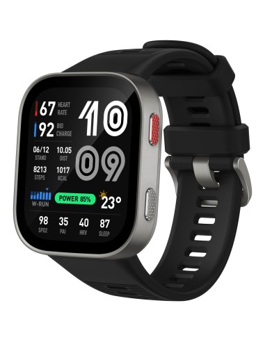 Bip Max 5,26 cm (2.07") AMOLED Digital 432 x 514 Pixeles Pantalla táctil Plata Wifi GPS (satélite)