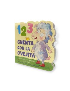 1 2 3 Cuenta con la ovejita La ovejita que vino a cenar Libro de carton
