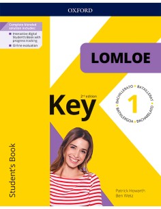 Key To Bachillerato 2Ed 1 Student s Book LOMLOE Pack