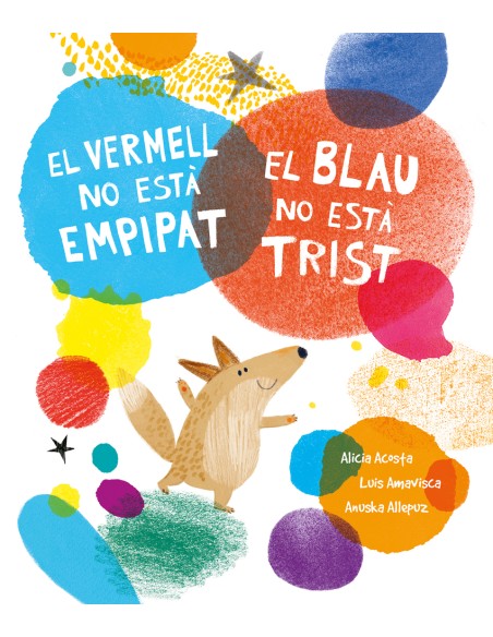 El vermell no esta empipat el blau no esta trist