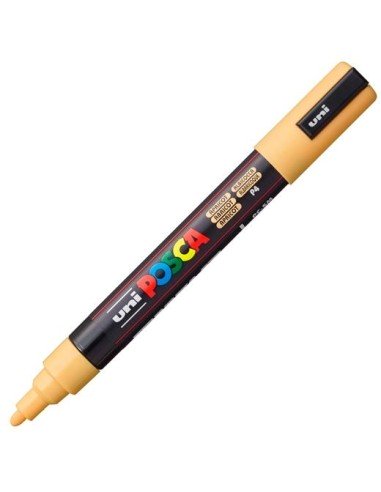 UNIBALL MARCADOR POSCA PC-5M NO PERMANENTE PUNTA FORMA DE BALA 1,8 - 2,5 MM ALBARICOQUE