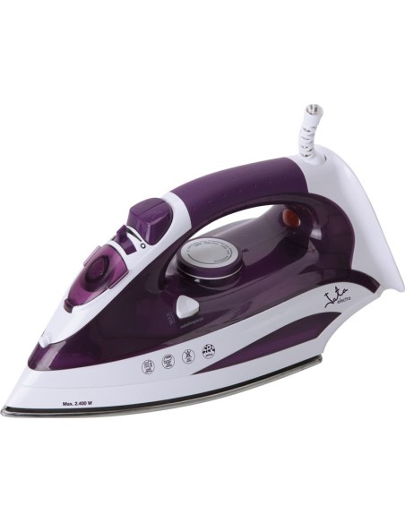 PL225 plancha Plancha a vapor Suela de acero inoxidable 2400 W Púrpura, Blanco