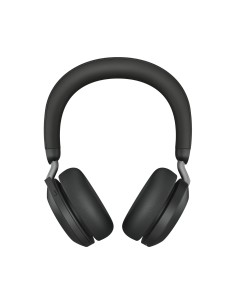 Evolve2 75 Auriculares Inalámbrico y alámbrico Diadema Llamadas/Música USB Tipo C Bluetooth Base de carga Negro