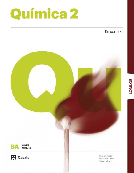 QUIMICA 2NBATXILLERAT CODI OBERT CATALUNYA 2023