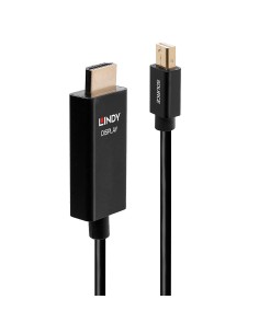40923 adaptador de cable de vídeo 3 m Mini DisplayPort HDMI tipo A (Estándar) Negro