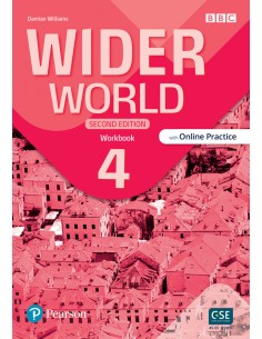 WIDER WORLD 2E 4 WORKBOOK WITH ONLINE PRACTICE AND APP