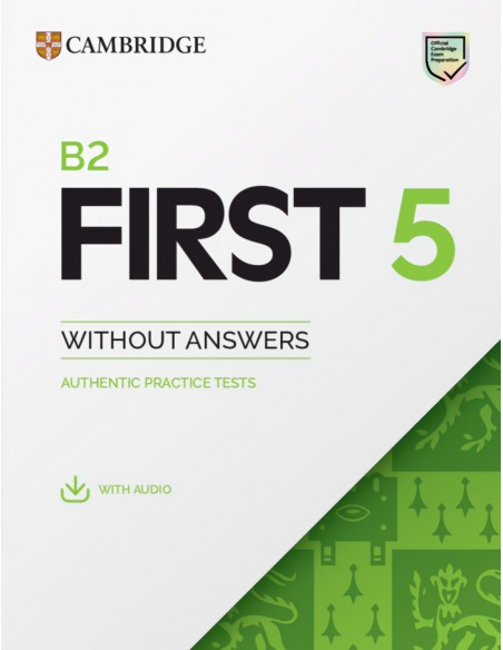 B2 First 5 Student s Book without Answers with Audio