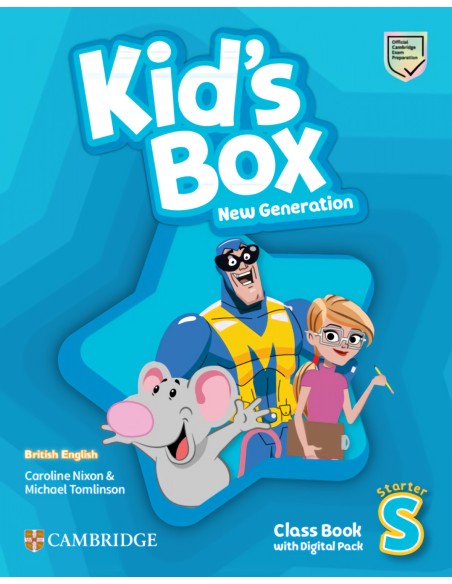 Kid s Box New Generation Starter Class Book with Digital Pack British English