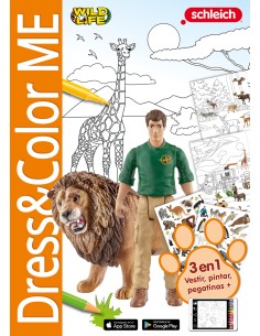 Schleich wild life Dress ampcolor ME A4