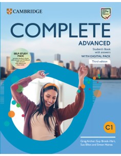 Complete Advanced Third edition Self Study Pack