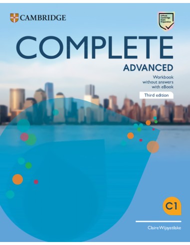 Complete Advanced Third edition Workbook without Answers with eBook