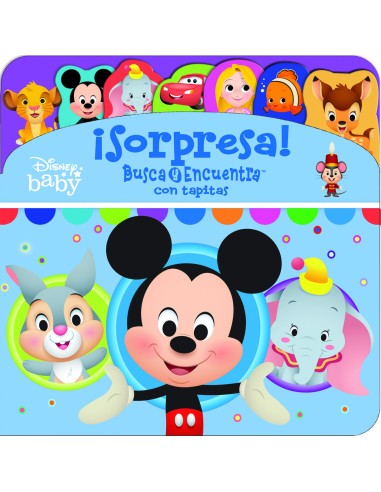 SORPRESA BUSCA Y ENCUENTRA CON TAPITAS DISNEY BABY LAF LF