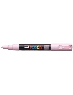 UNIBALL MARCADOR POSCA PC-1M NO PERMANENTE PUNTA FINA 0.7MM ROSA CLARO