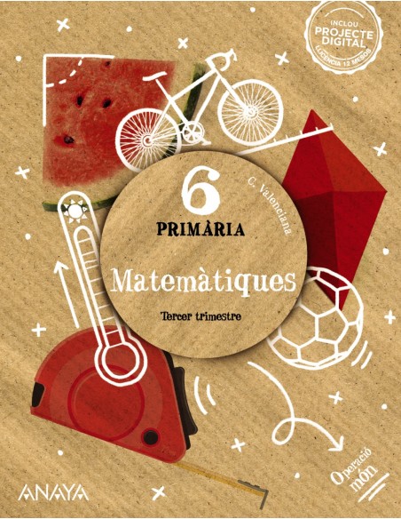 MATEMATIQUES 6EPRIMARIA OPERACIO MON VALENCIA 2023