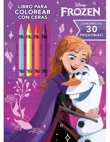 Frozen Libro para colorear con ceras