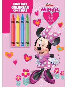 Minnie Libro para colorear con ceras 2