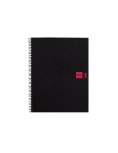 CUAD. MIQUEL RIUS NOTEBOOK 1 A5 80H ROJO