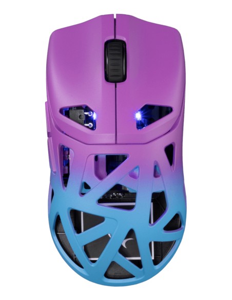 DAGONET ratón Juego Ambidextro Bluetooth Óptico 12000 DPI