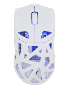 DAGONET ratón Juego Ambidextro Bluetooth Óptico 12000 DPI