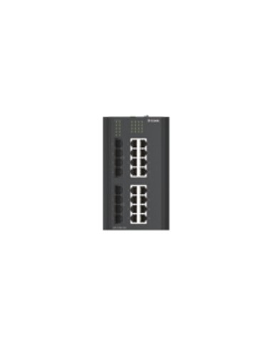 DIS-310G-24X switch Gestionado L2/L3 Gigabit Ethernet (10/100/1000) DIN rail Negro