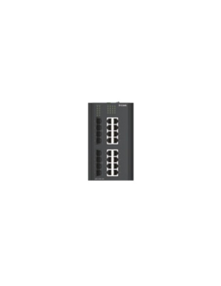DIS-310G-24X switch Gestionado L2/L3 Gigabit Ethernet (10/100/1000) DIN rail Negro