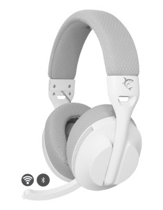 FALCON Auriculares Inalámbrico y alámbrico Diadema Juego USB Tipo C Bluetooth Blanco, Gris