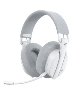 FIRECREST Auriculares Inalámbrico y alámbrico Diadema Juego USB Tipo C Bluetooth Blanco, Gris