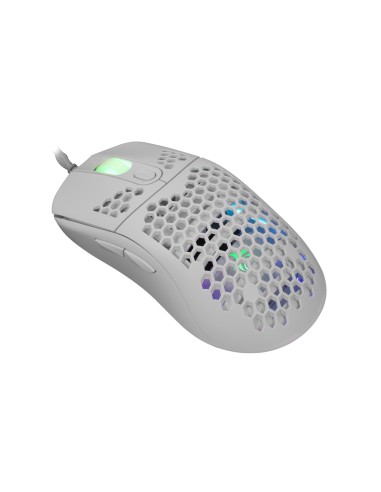 GALAHAD White ratón Juego Ambidextro USB tipo A Óptico 7200 DPI