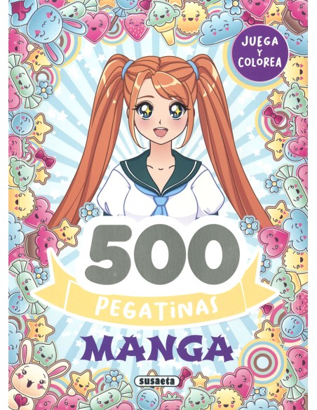 500 pegatinas Manga