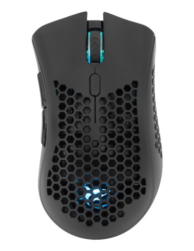 LIONEL-B ratón Juego Ambidextro Bluetooth Óptico 10000 DPI
