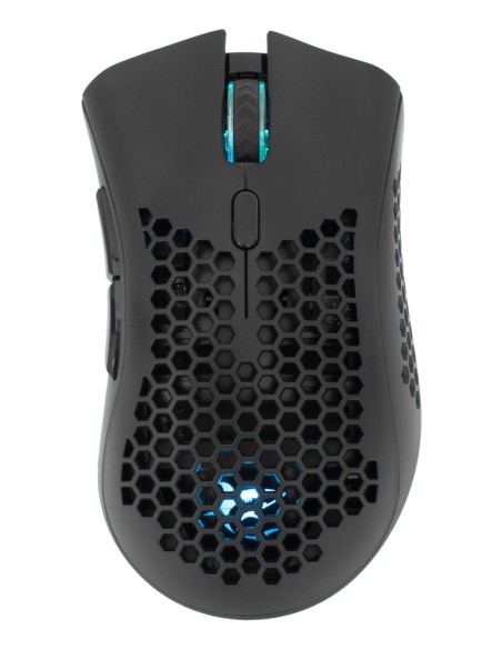 LIONEL-B ratón Juego Ambidextro Bluetooth Óptico 10000 DPI