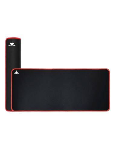 RED KNIGHT XL Alfombrilla de ratón para juegos Negro, Rojo