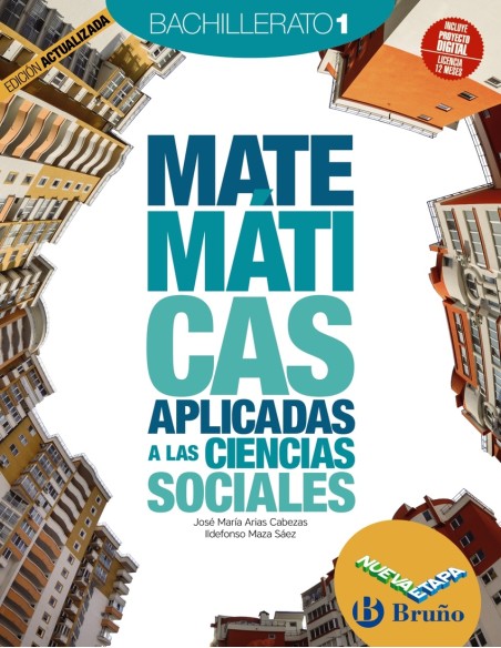 Matematicas Aplicadas a las Ciencias Sociales 1 Bachillerato Nueva etapa Bruno Edicion Actualizada
