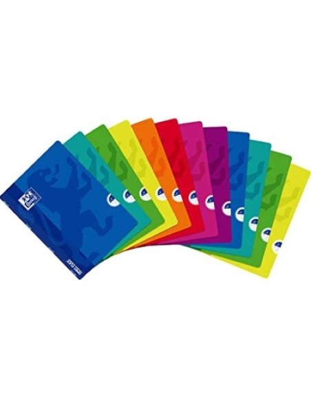 Paq 10 libretas openflex a4 48h 90g hztl 2m colores surtidos