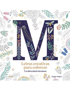 Letras creativas para colorear