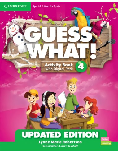 Guess What Level 4 Activity Book with Digital Pack and Home Booklet Special Edition for Spain Updated