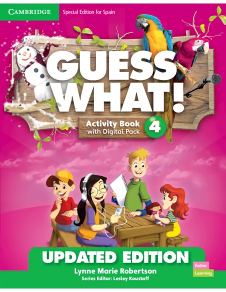 Guess What Level 4 Activity Book with Digital Pack and Home Booklet Special Edition for Spain Updated