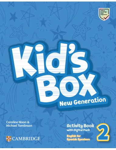 Kid s Box New Generation English for Spanish Speakers Level 2 Activity Book with Home Booklet and Digital Pack