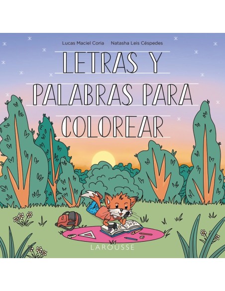 Letras y palabras para colorear
