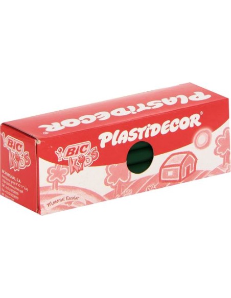 C 25 ceras plastidecor unicolor verde pistacho
