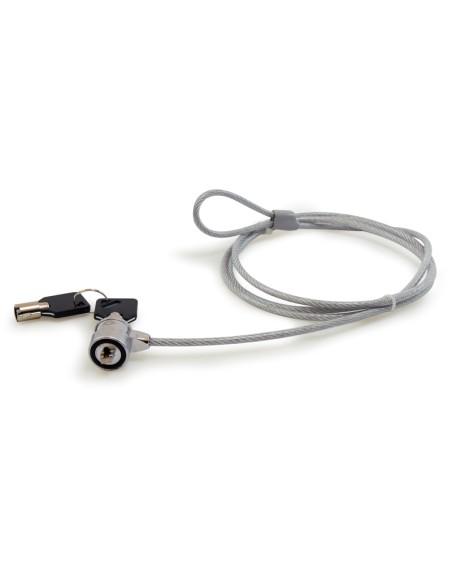CNBSLOCK15 cable antirrobo Plata 1,5 m