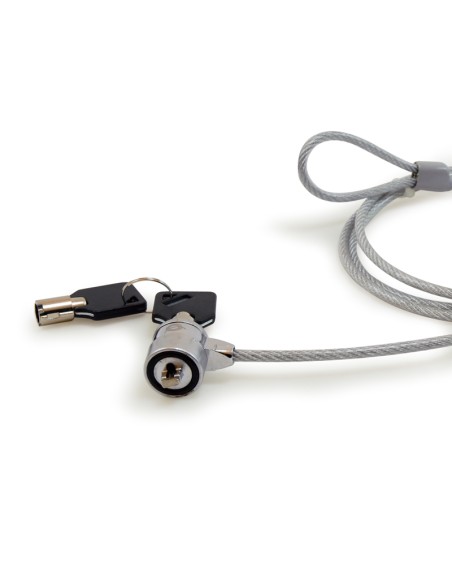 CNBSLOCK15 cable antirrobo Plata 1,5 m