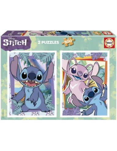 PUZZLE 2X500 PIEZAS STITCH