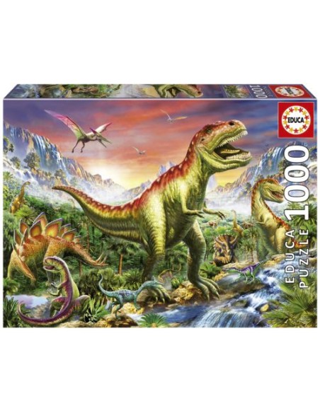 PUZZLE 1000 PIEZAS BOSQUE JURASICO