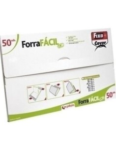 C 50 FORRO LIBROS AJUSTABLE 28X52CM FORRAFACIL PP