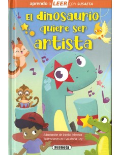 El dinosaurio quiere ser artista