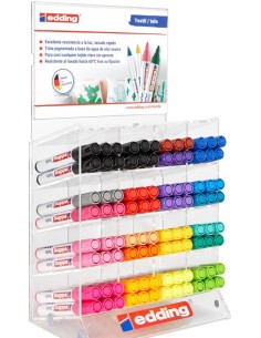 EXP 96 ROTULADOR EDDING 4500 TEXTIL SURTIDOS